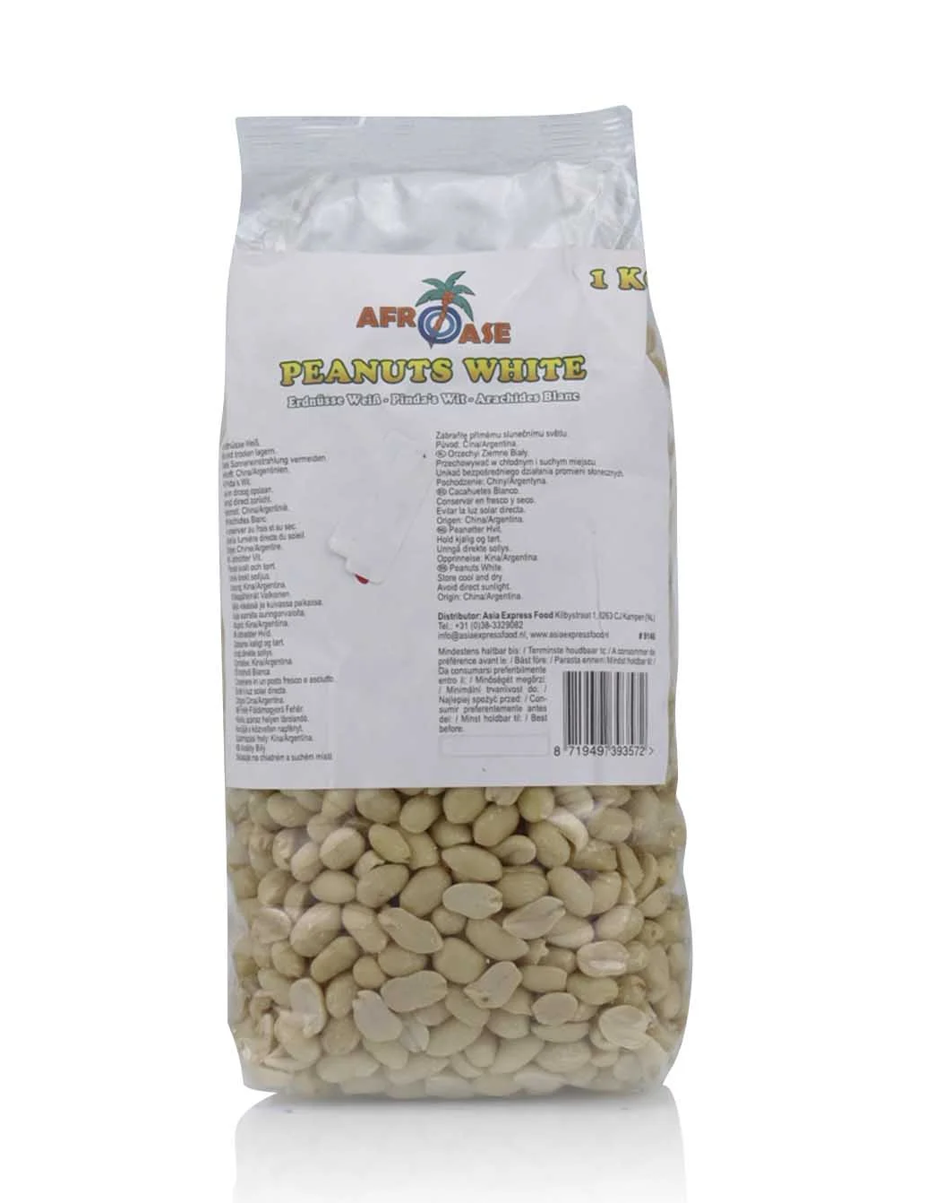 Arachide Peanut White 1kg AFROASE