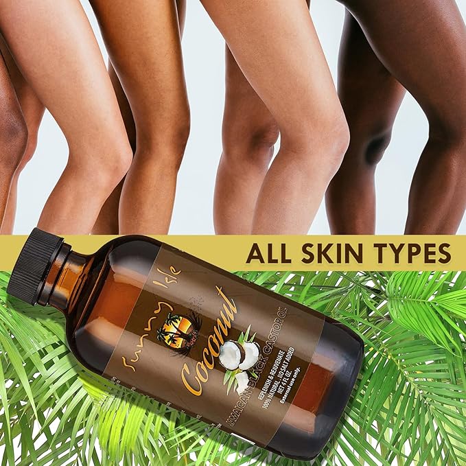 Coconut Oil Jamaika Castor Oil 236ml SUNNY KLE - obrazek 6