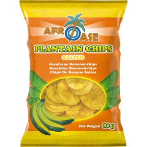 Salted Banana Chips 85gr AFROASE