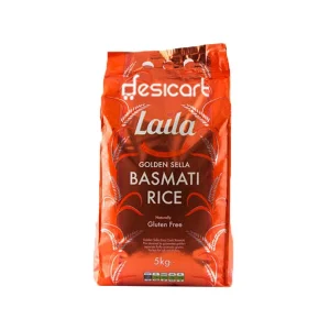 Golden Sella Basmati Rice 5kg LAILA RED