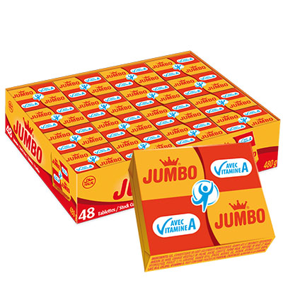 Jumbo tablette avec Vitamine A