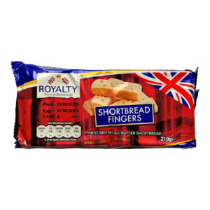 Shortbread All Butter Biscuits 210gr ROYALTY