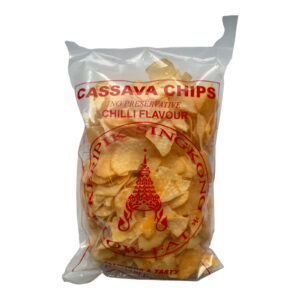 Hot Salted Cassava Chips 250gr KERIPIK SINGKONG