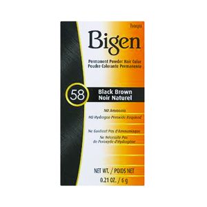 Bigen Permanent Powder Hair Coulour Black Brown