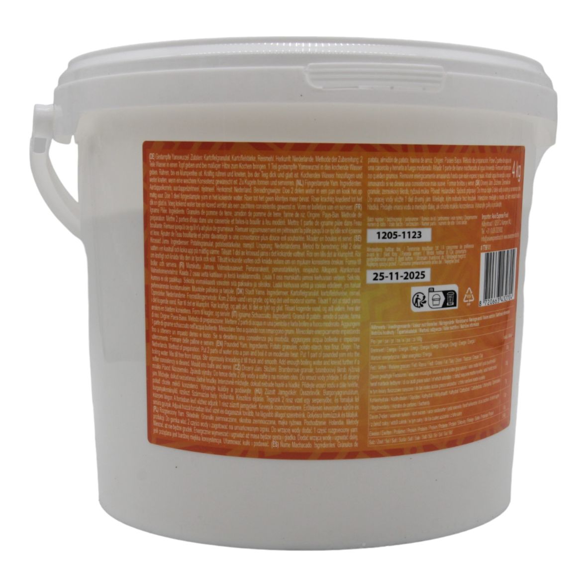 Pounded Yam 4kg AFROASE - obrazek 2