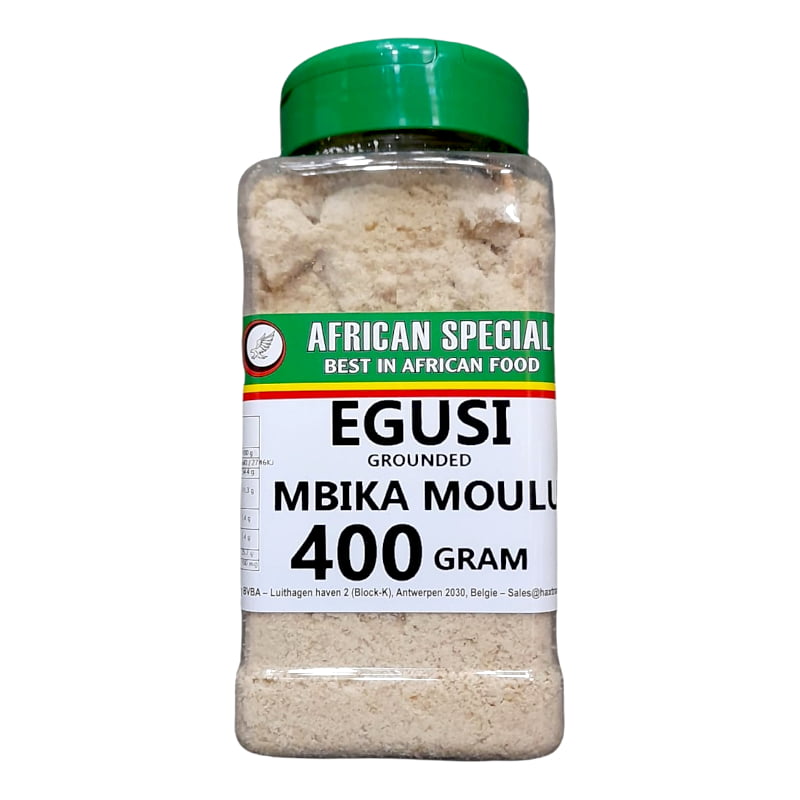 Egusi Grounded Mbika Moulu 400g AS AFRICAN SPECIAL