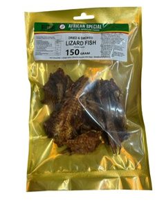 Dried & Smoked Lizard Fish 150g AFRICAN SPECIAL AS