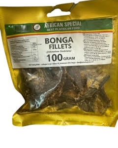 Bonga Fillets 100g AFRICAN SPECIAL AS