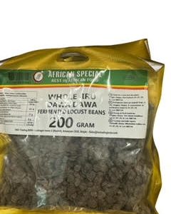 Whole Iru Dawa Dawa Locust Beans 20g AS