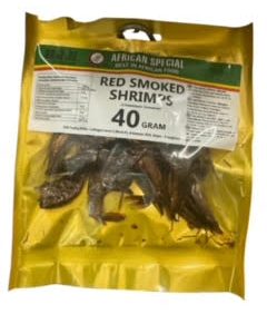 Red Smoked Shrimps 40g AFRICAN SPECIAL AS
