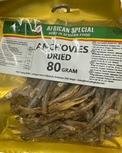 Anchovies Dried 80g AFRICAN SPECJAL AS