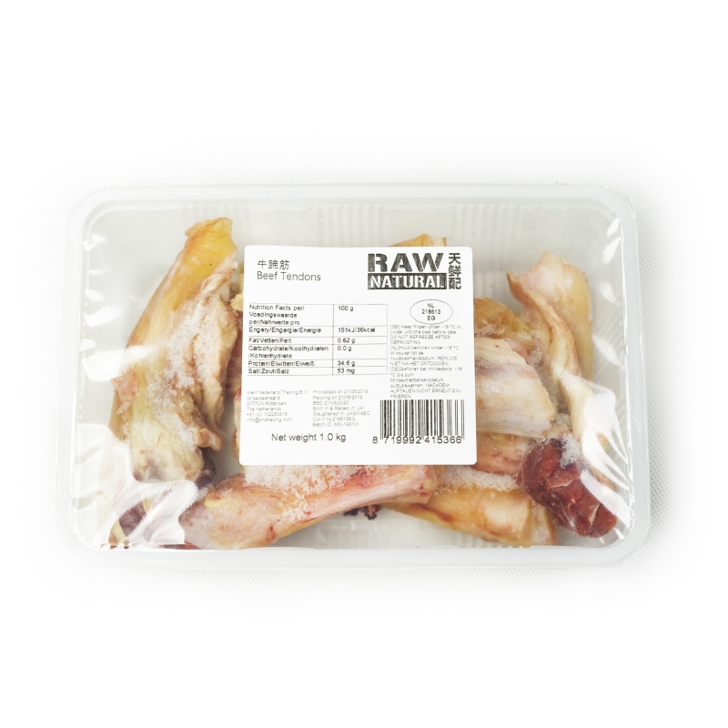 Beef Tendons 1 KG RAW & NATURA