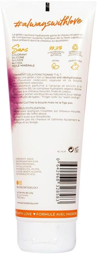 Gelee capillaire Boost Curl 250ml LES SECRETS DE LOLY - obrazek 2
