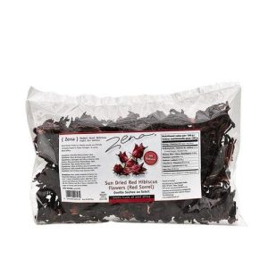 Hibiscus Flowers Sun-Dried Red 125 G ZENA